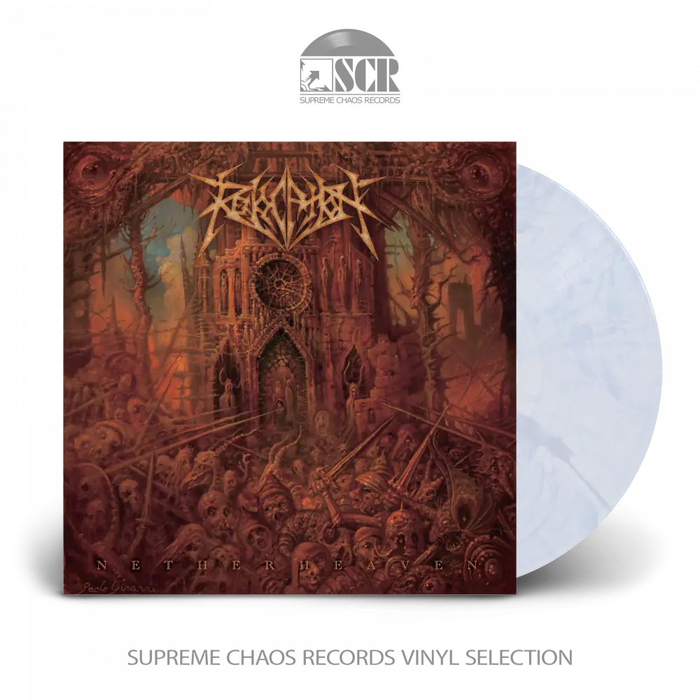 REVOCATION · Netherheaven [WHITE/BLUE LP] | LP (Death Metal Vinyl)