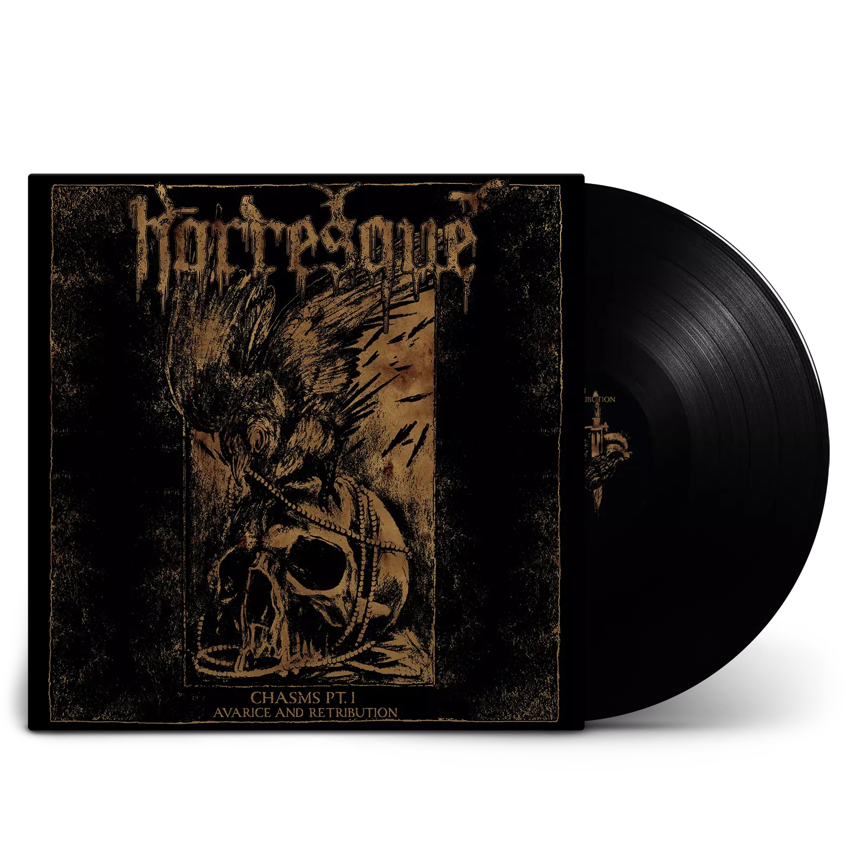 HORRESQUE · Chasms Pt. I - Avarice and Retribution | BLACK LP HORRESQUE · Chasms Pt. I - Avarice and Retribution | BLACK LP (Death Metal/Black Metal Vinyl)