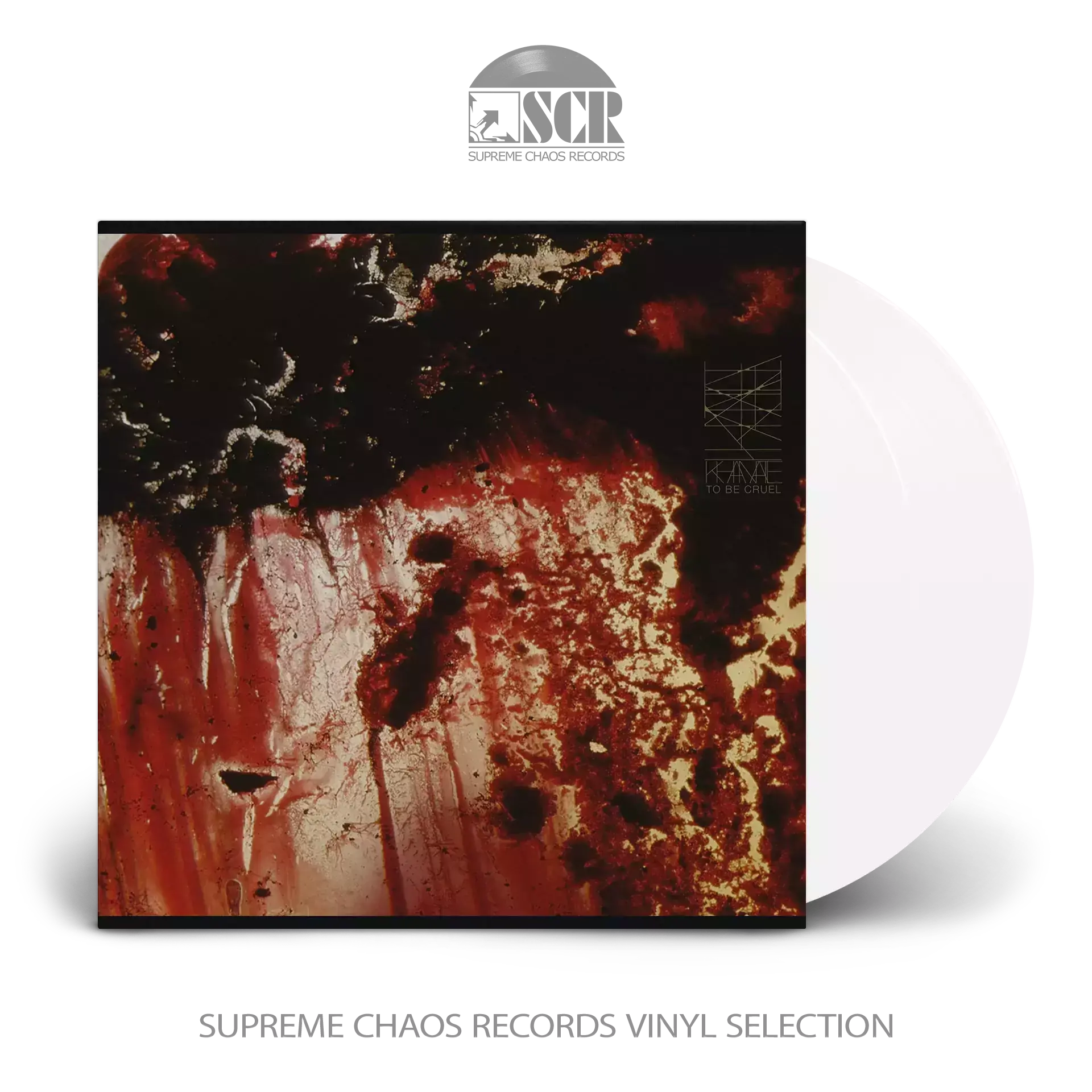 KHANATE - To Be Cruel · WHITE 2LP KHANATE - To Be Cruel · WHITE 2LP (Doom Metal Vinyl)