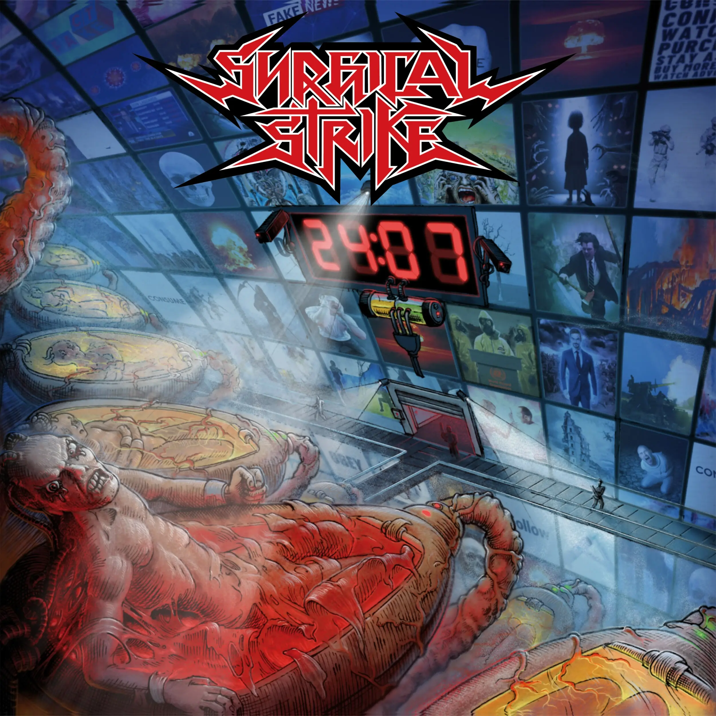 SURGICAL STRIKE · 24/7 Hate | DIGIPAK CD SURGICAL STRIKE · 24/7 Hate | DIGIPAK CD (Thrash Metal CDs)