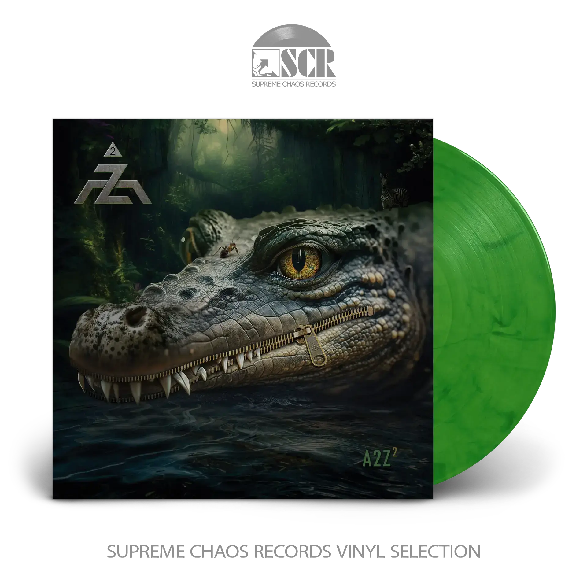 A-Z - A2Z² · GREEN MARBLED LP A-Z - A2Z² · GREEN MARBLED LP (Progressive Metal Vinyl)