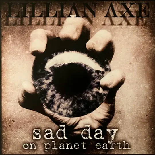 LILLIAN AXE · Sad Day On Planet Earth | CLEAR GREEN/GREY SPLATTER 2LP (Hard Rock Vinyl) · Picture 1