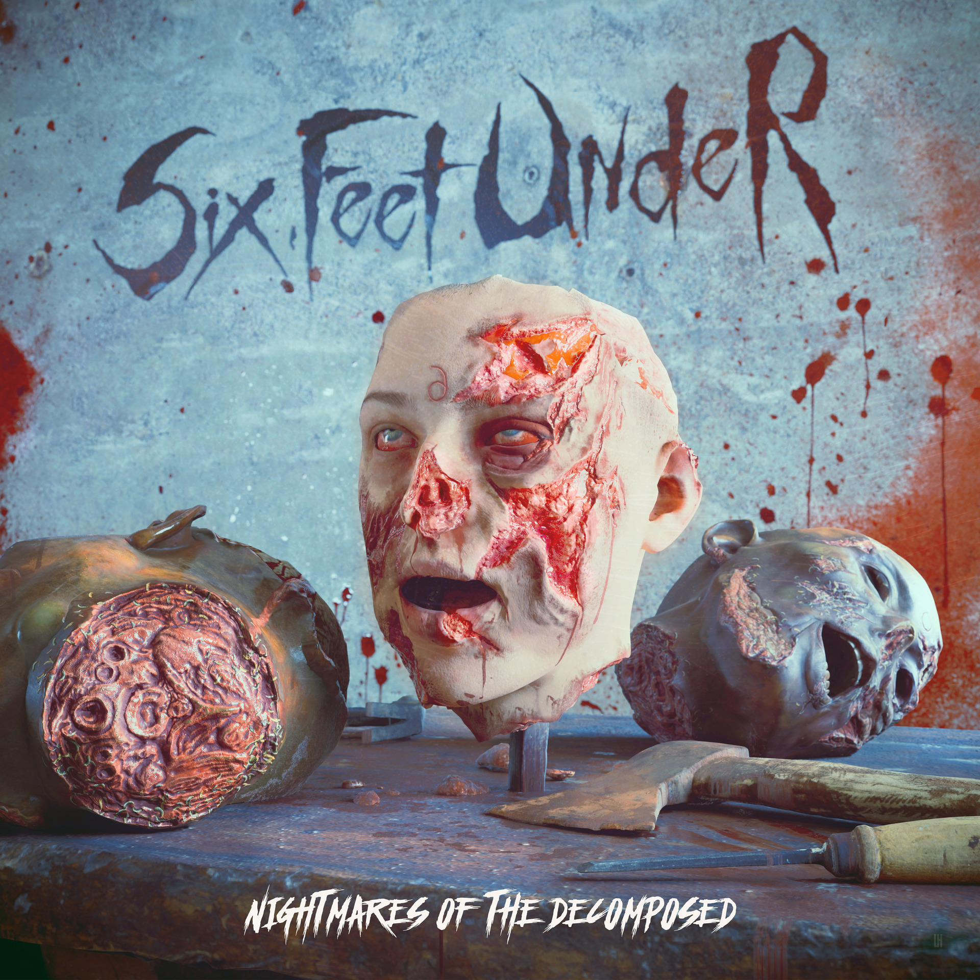 SIX FEET UNDER - Nightmares Of The Decomposed · BLACK LP · Picture 1 SIX FEET UNDER - Nightmares Of The Decomposed · BLACK LP (Death Metal Vinyl) · Picture 1