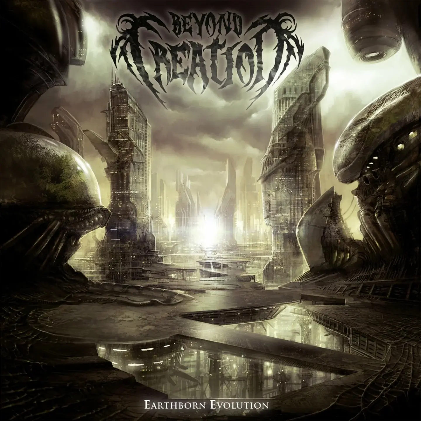BEYOND CREATION - Earthborn Evolution · WHITE 2LP (Progressive Death Metal Vinyl) · Picture 1