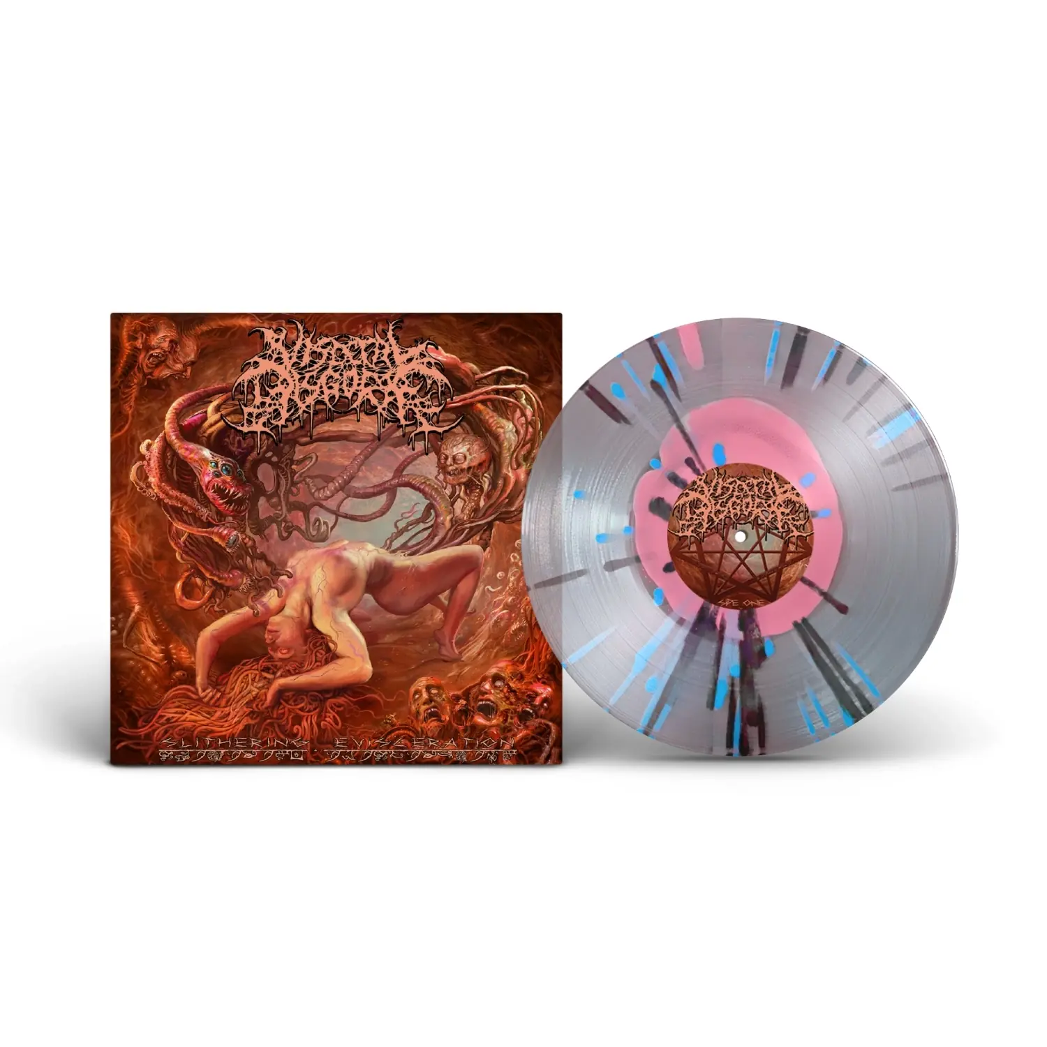 VISCERAL DISGORGE - Slithering Evisceration · COLORED LP (Brutal Death Metal Vinyl)