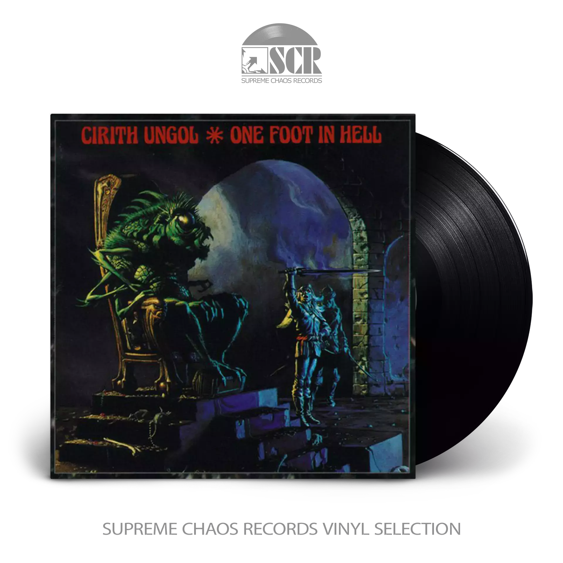 CIRITH UNGOL · One Foot In Hell | BLACK LP CIRITH UNGOL · One Foot In Hell | BLACK LP (Heavy Metal Vinyl)