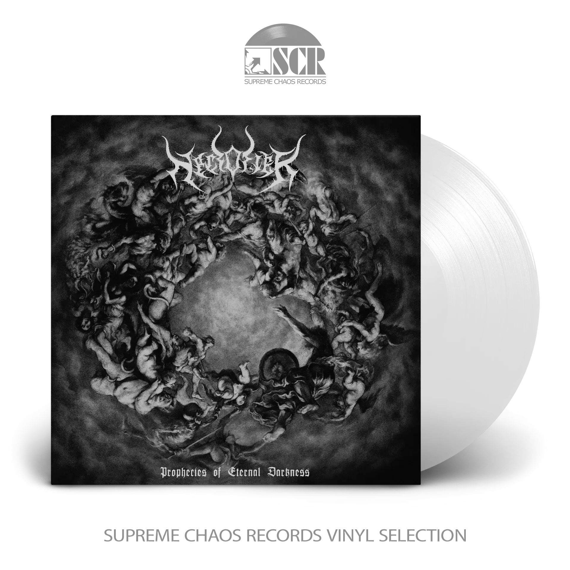 NECROFIER - Prophecies Of Eternal Darkness · CLEAR LP (Black Metal Vinyl)