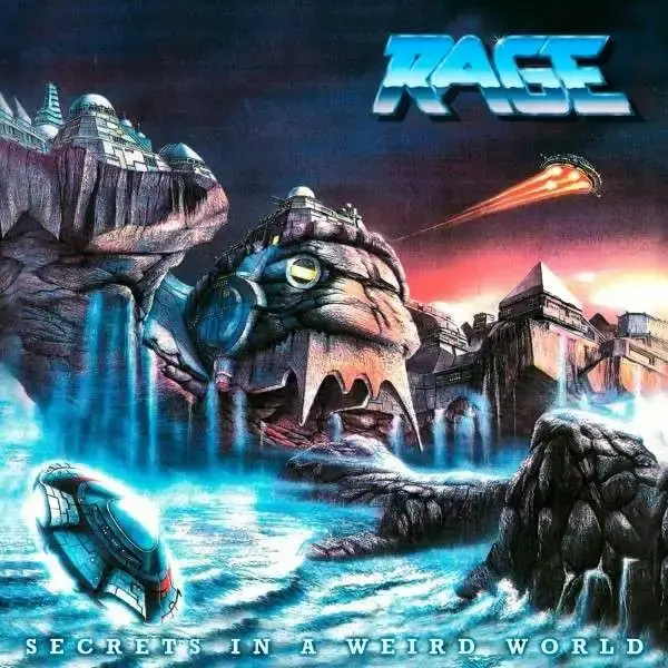 RAGE - Secrets In A Weird World · BLUE DLP (Heavy Metal Vinyl) · Picture 1