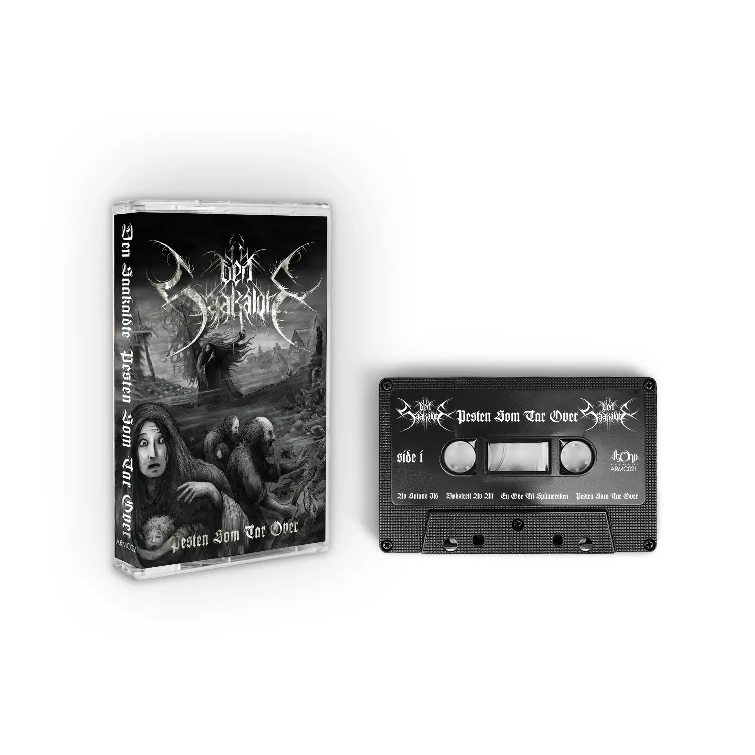 DEN SAAKALDTE · Pesten Som Tar Over | BLACK TAPE DEN SAAKALDTE · Pesten Som Tar Over | BLACK TAPE (Black Metal Tapes)