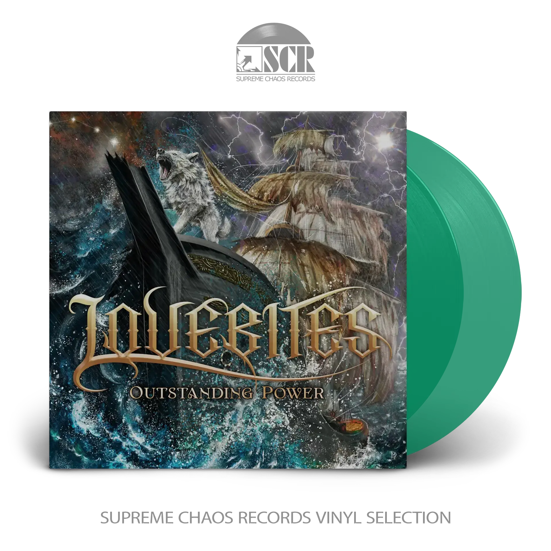 LOVEBITES · Outstanding Power | TURQUOISE 2LP LOVEBITES · Outstanding Power | TURQUOISE 2LP (Power Metal/Heavy Metal Vinyl)