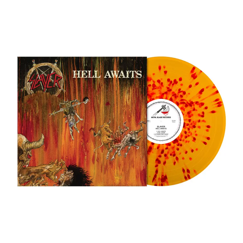 SLAYER - Hell Awaits · ORANGE/RED LP