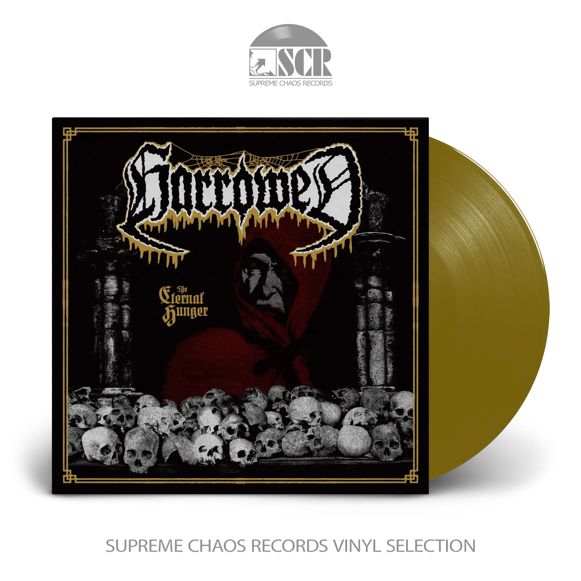 HARROWED - The Eternal Hunger · GOLDEN LP HARROWED - The Eternal Hunger · GOLDEN LP (Death Metal Vinyl)