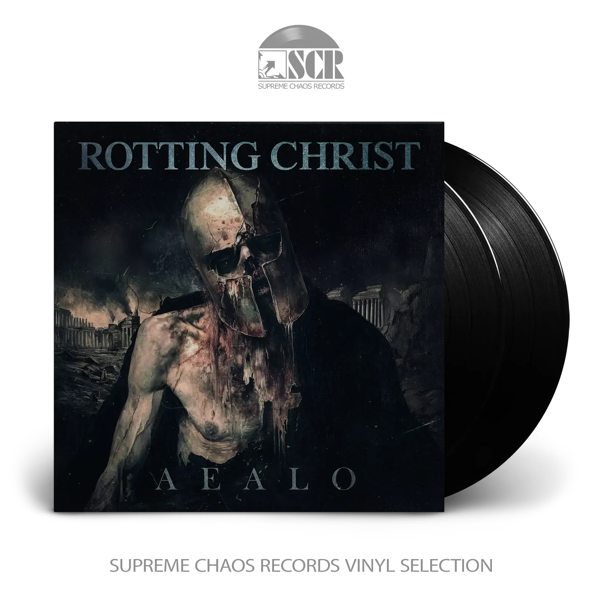 ROTTING CHRIST · Aealo (Re-Recorded) | BLACK 2LP ROTTING CHRIST · Aealo (Re-Recorded) | BLACK 2LP (Black Metal/Death Metal Vinyl)