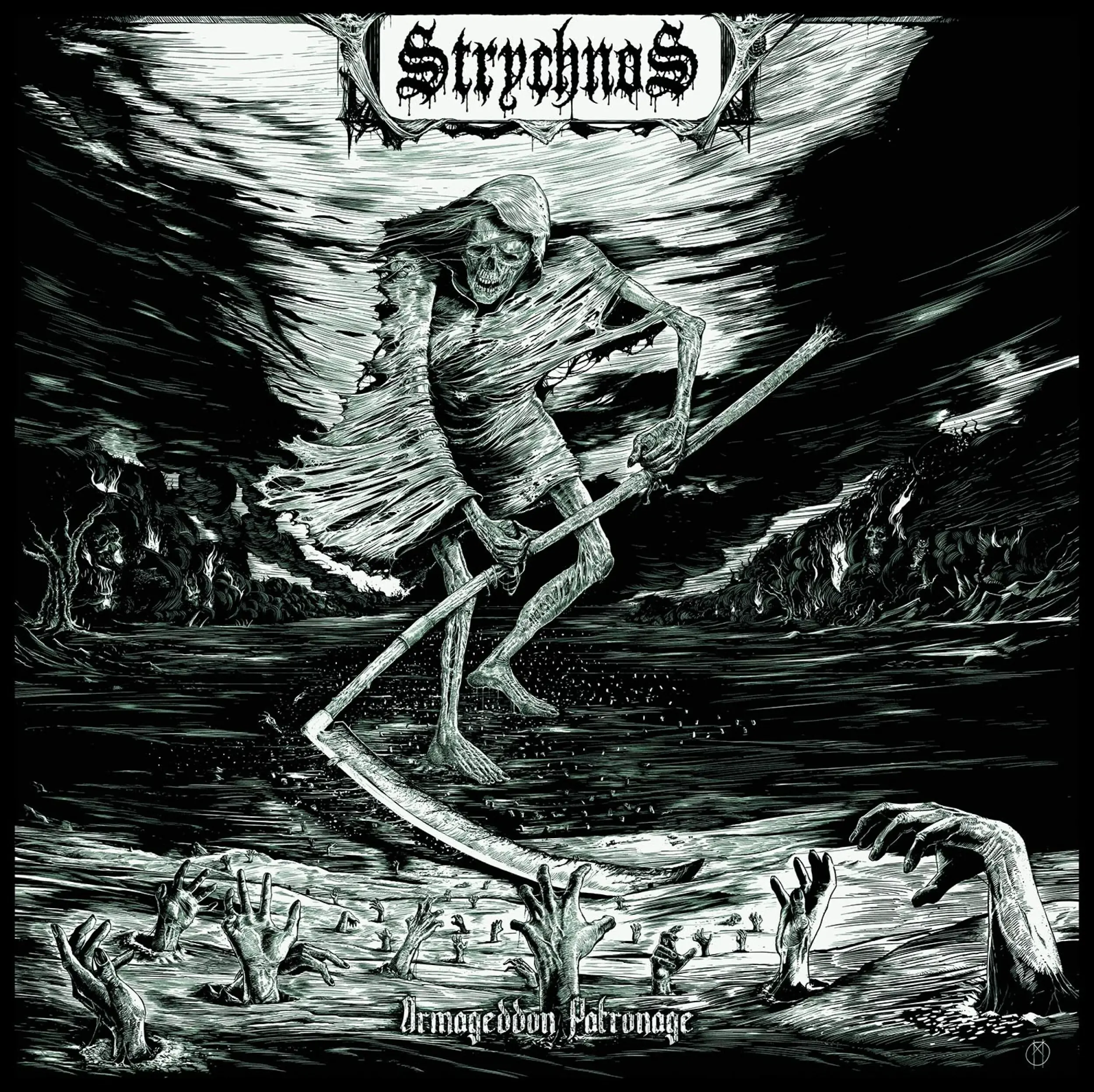 STRYCHNOS - Armageddon Patronage · CD STRYCHNOS - Armageddon Patronage · CD (Death Metal CDs)