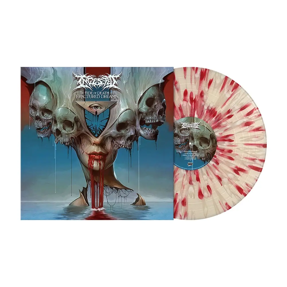 INGESTED - The Tide of Death and Fractured Dreams · EMPTY CRIMSON LP