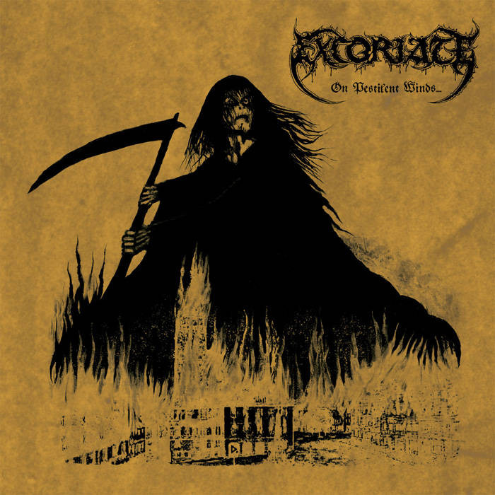 EXCORIATE - On Pestilent Winds... [BLACK LP] 1