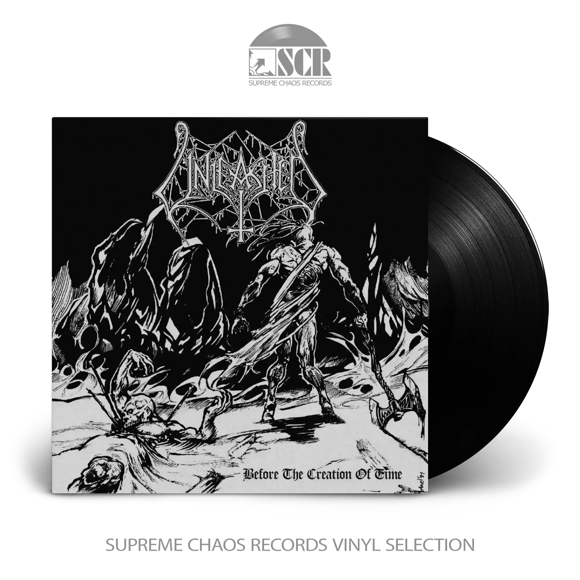 UNLEASHED - Before The Creation Of Time · BLACK LP