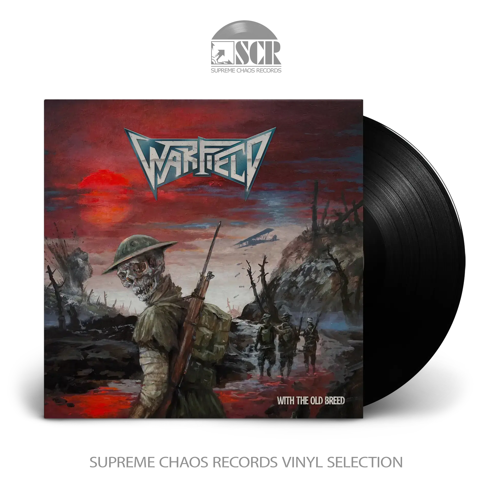 WARFIELD · With The Old Breed | BLACK LP WARFIELD · With The Old Breed | BLACK LP (Thrash Metal Vinyl)