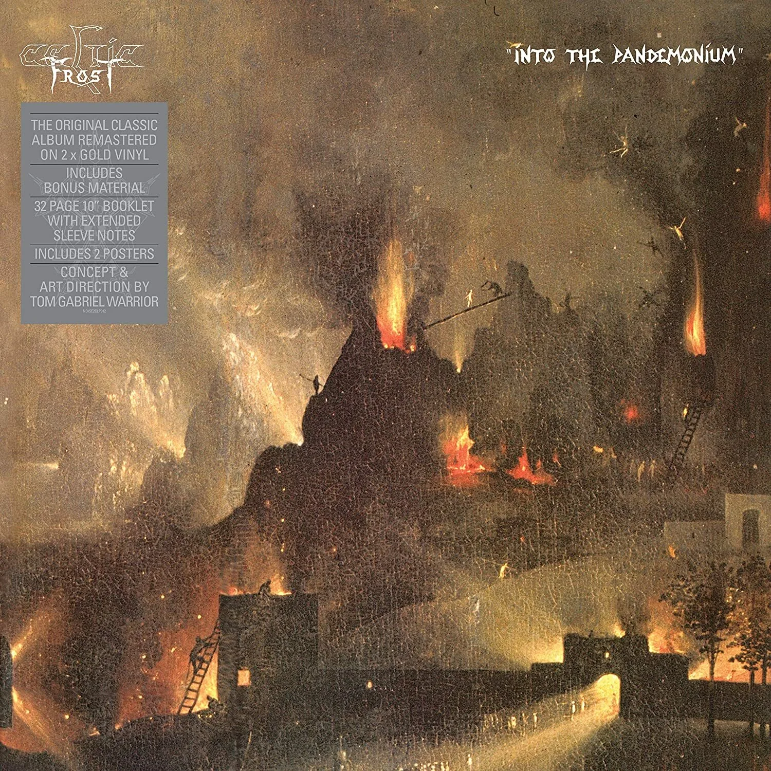 CELTIC FROST · Into The Pandemonium | GOLD 2LP (Death Metal Vinyl) · Picture 1