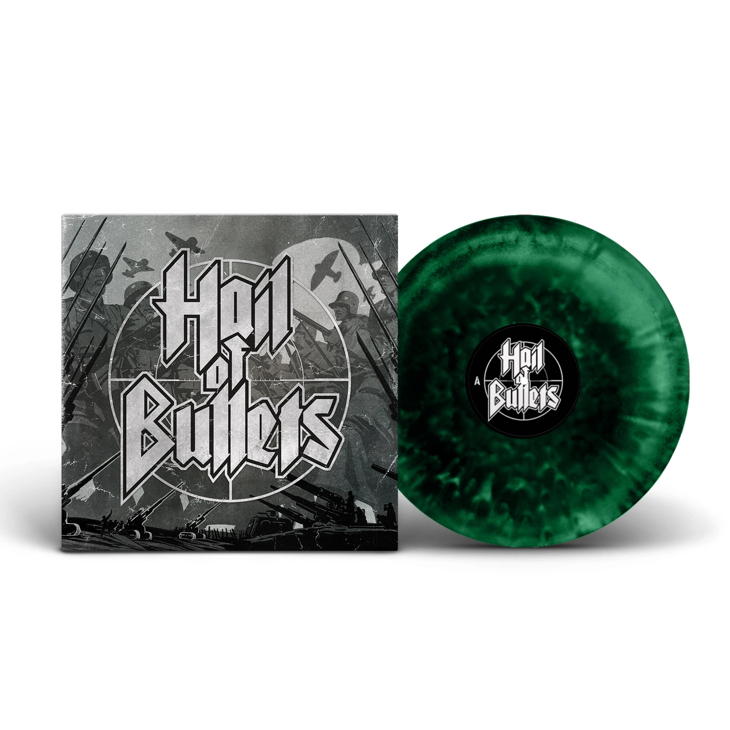 HAIL OF BULLETS - Hail Of Bullets [GREEN SPLATTER LP]