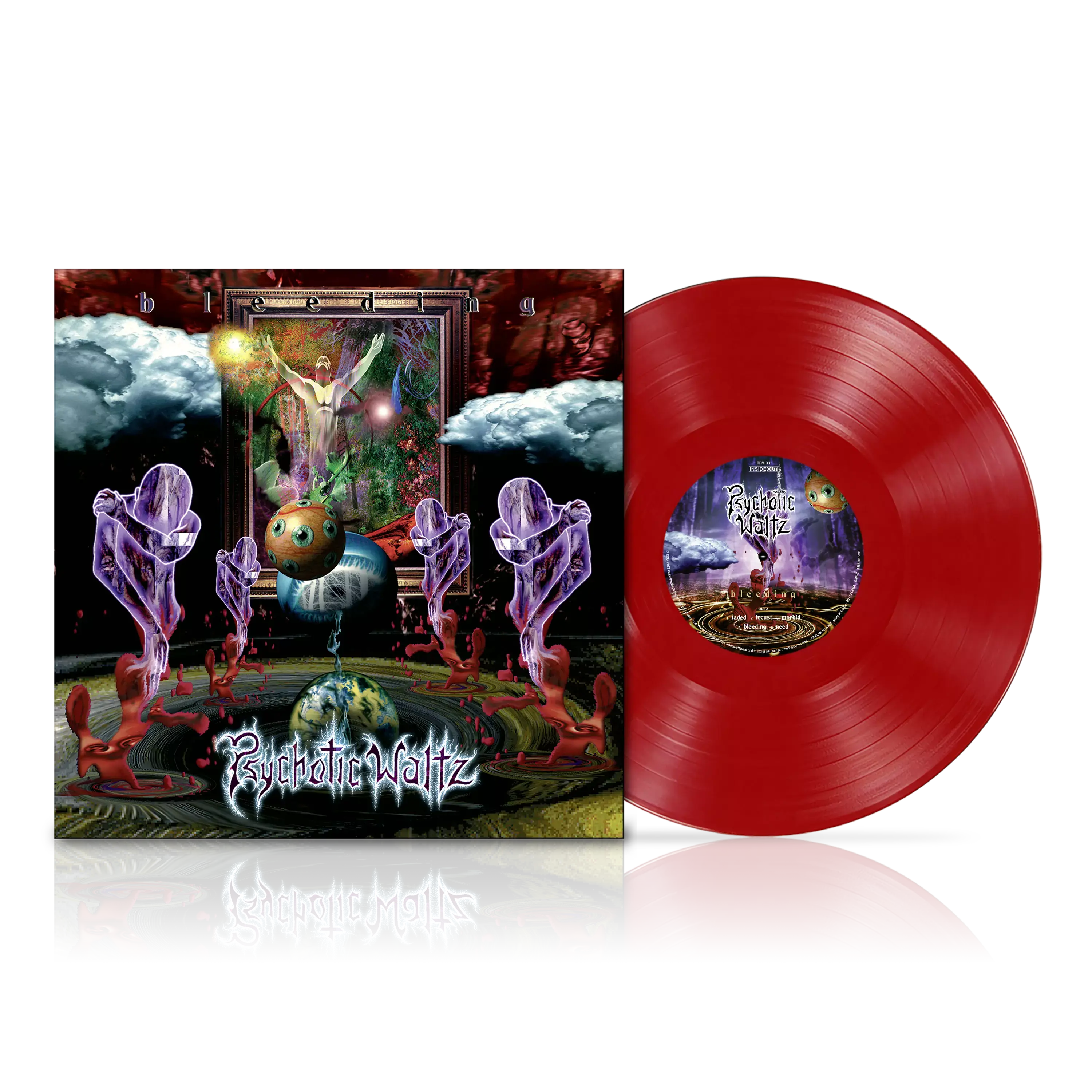 PSYCHOTIC WALTZ · Bleeding (Re-Issue 2024) | RED LP PSYCHOTIC WALTZ · Bleeding (Re-Issue 2024) | RED LP (Progressive Metal Vinyl)
