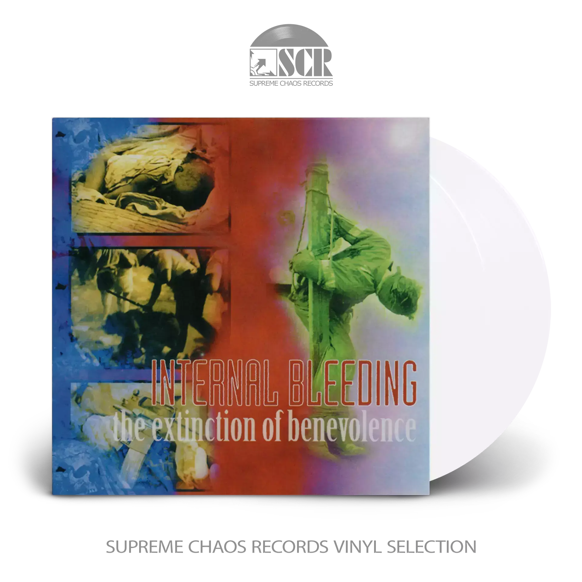 INTERNAL BLEEDING · The Extinction Of Benevolence | WHITE 2LP INTERNAL BLEEDING · The Extinction Of Benevolence | WHITE 2LP (Brutal Death Metal Vinyl)