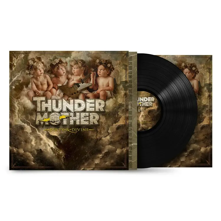THUNDERMOTHER - Dirty & Divine · BLACK LP THUNDERMOTHER - Dirty & Divine · BLACK LP (Hard Rock Vinyl)