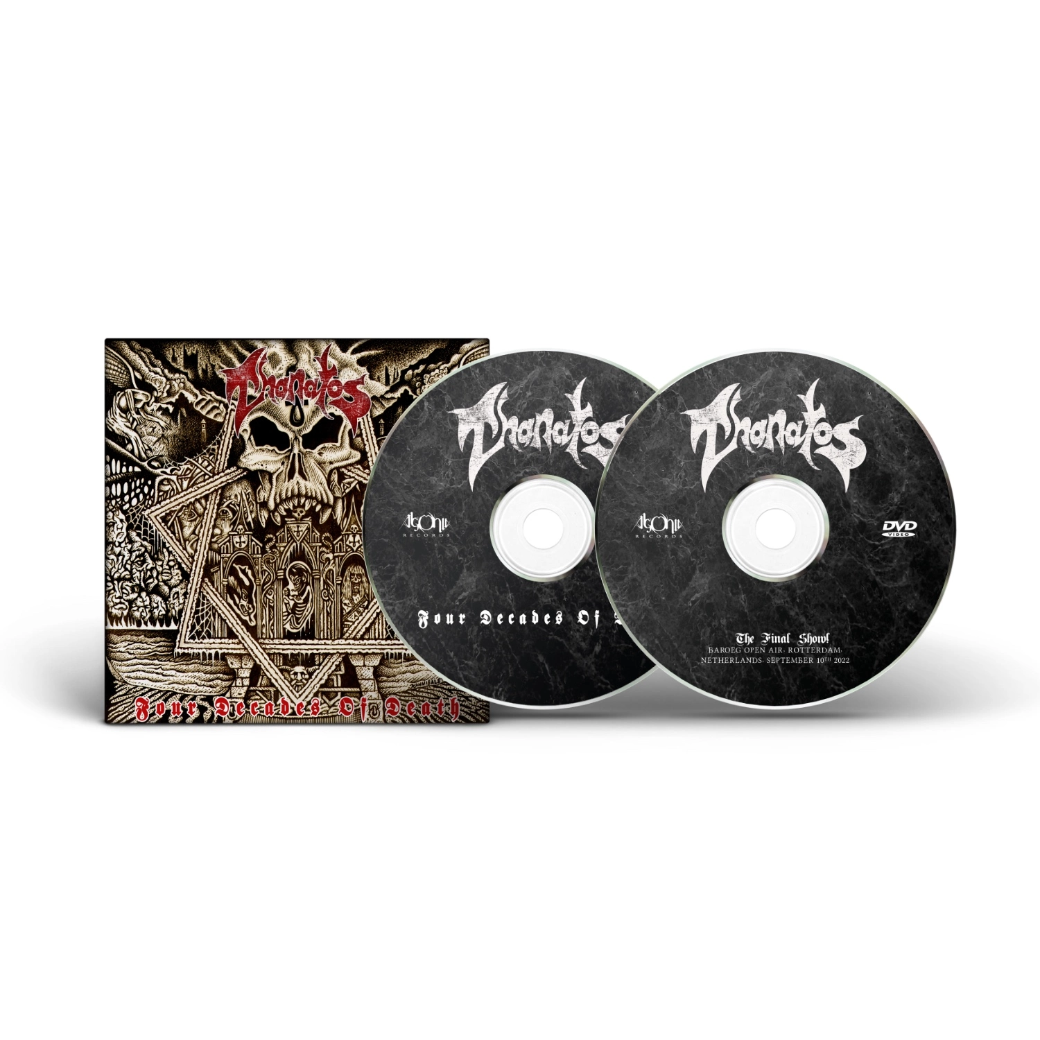 THANATOS - Four Decades Of Death [DIGIPAK CD+DVD]