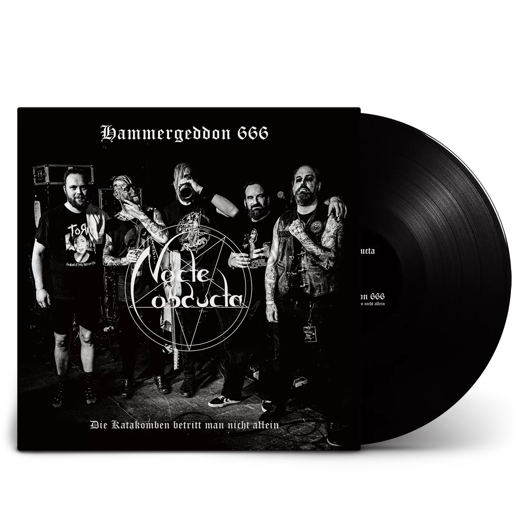 NOCTE OBDUCTA - Hammergeddon 666 · BLACK LP NOCTE OBDUCTA - Hammergeddon 666 · BLACK LP (Black Metal Vinyl)