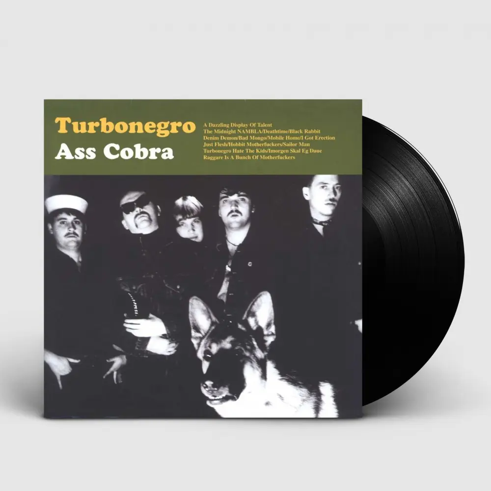 TURBONEGRO - Ass Cobra · BLACK LP (Punk Rock Vinyl)