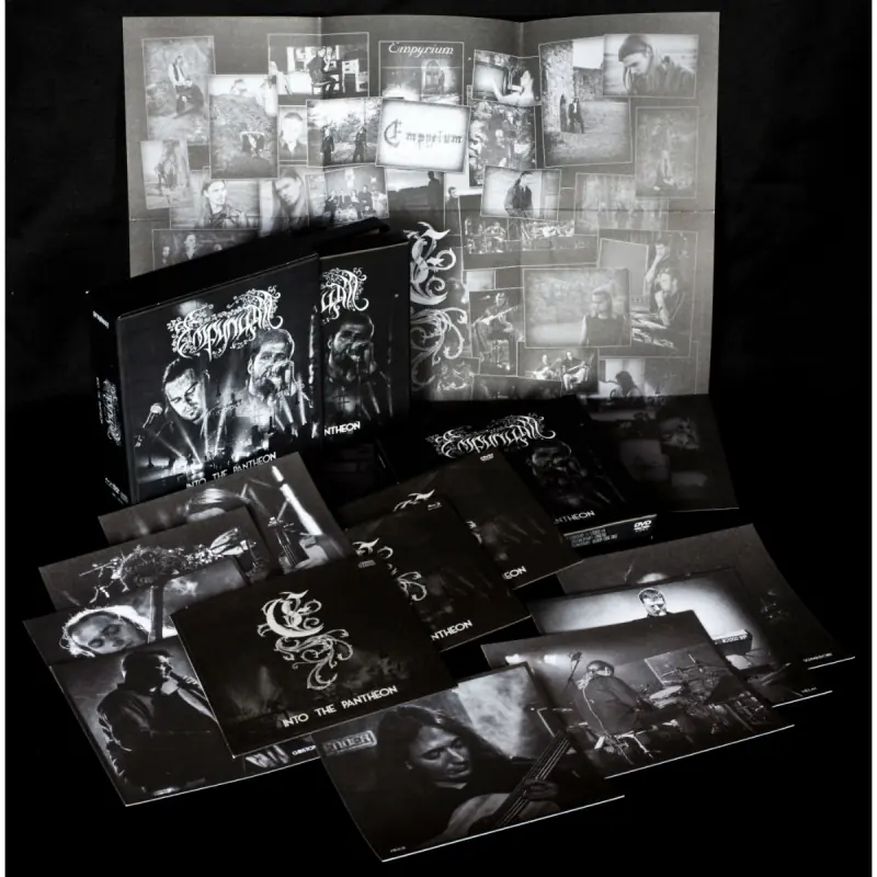EMPYRIUM · Into The Pantheon | DVD+BLURAY+CD BOX SET (Black Metal/Folk CDs) · Picture 1