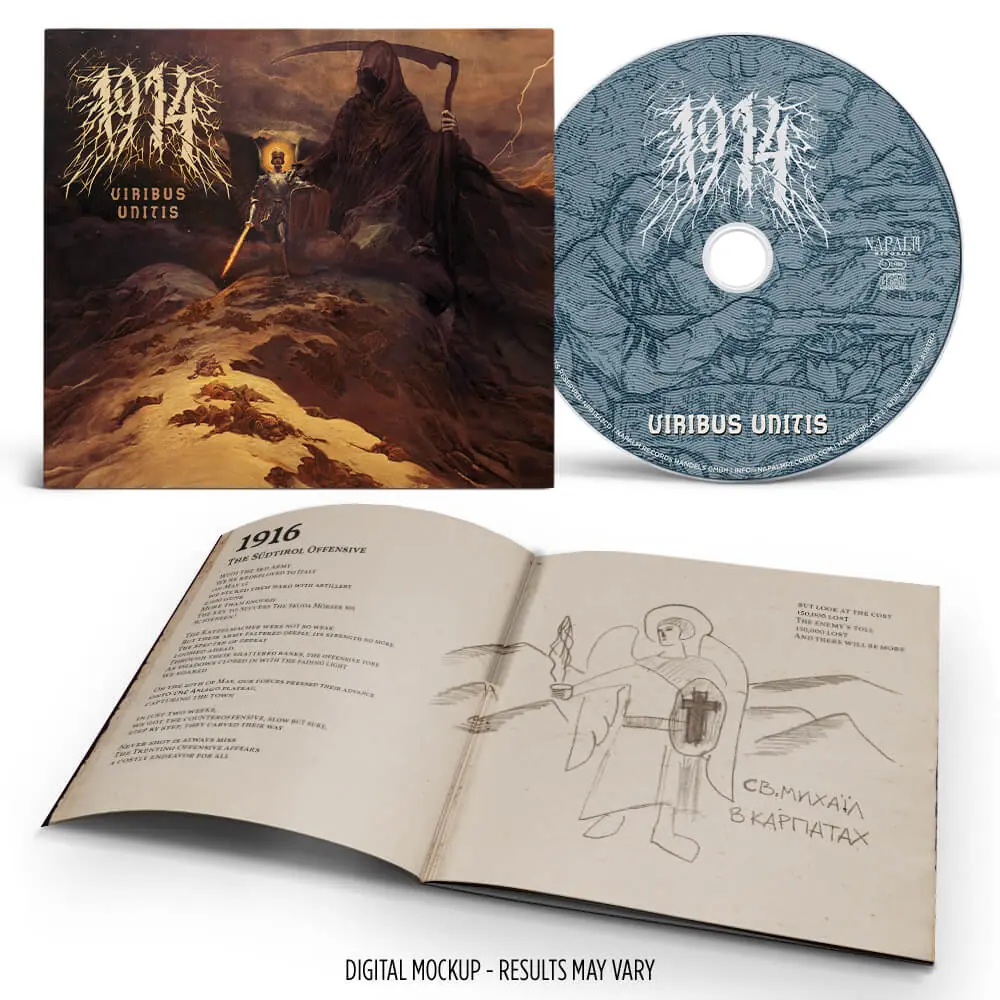 1914 - Viribus Unitis · DIGIPAK CD · Picture 2 1914 - Viribus Unitis · DIGIPAK CD (Black Metal/Doom Metal CDs) · Picture 2