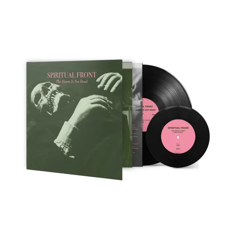 SPIRITUAL FRONT · The Queen Is Not Dead | BLACK + 7" LP SPIRITUAL FRONT · The Queen Is Not Dead | BLACK + 7" LP (Neofolk Vinyl)