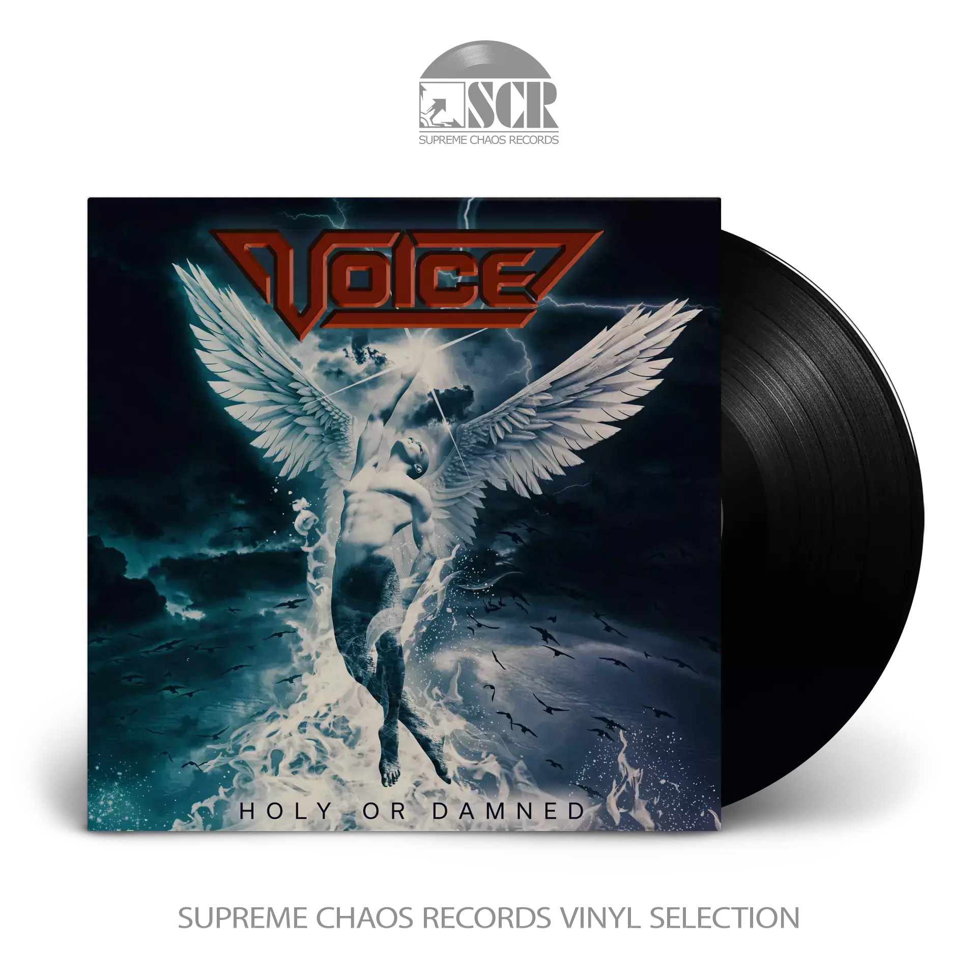 VOICE - Holy Or Damned · BLACK LP