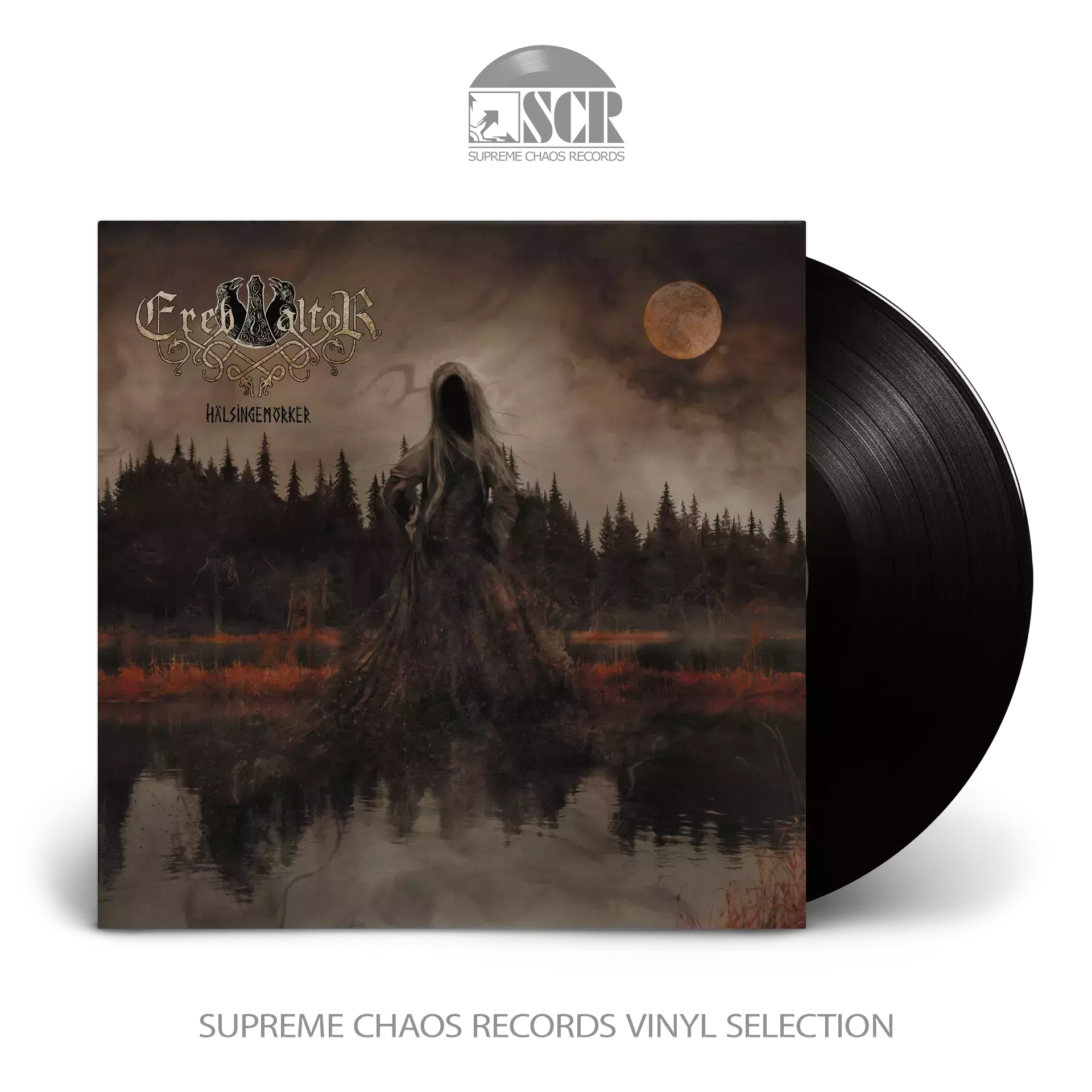 EREB ALTOR · Hälsingemörker | BLACK LP EREB ALTOR · Hälsingemörker | BLACK LP (Black Metal Vinyl)