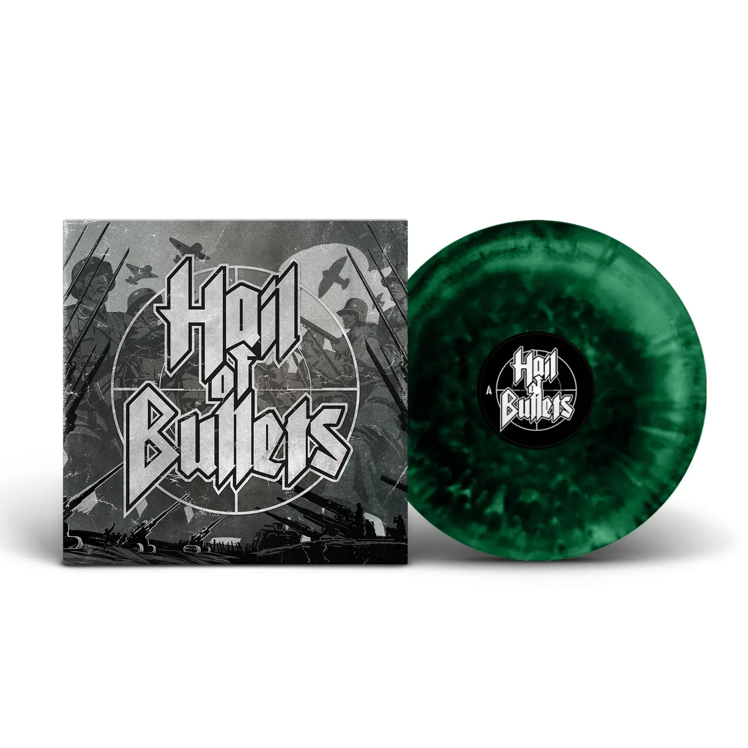 HAIL OF BULLETS - Hail Of Bullets · GREEN SPLATTER LP