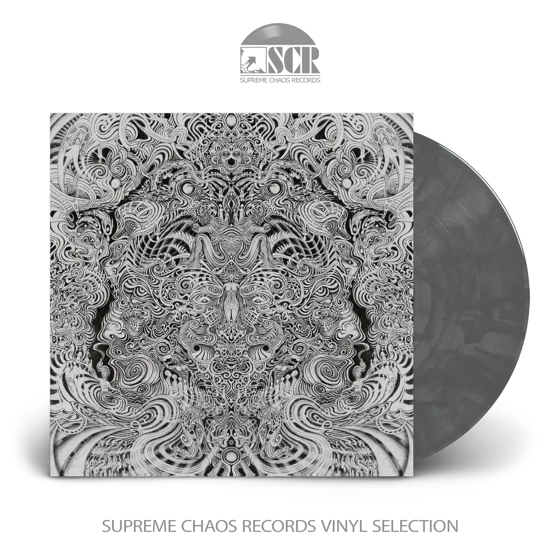 GAUPA · Fyr | GREY/WHITE/BLACK LP GAUPA · Fyr | GREY/WHITE/BLACK LP (Progressive Stoner Rock/Psychedelic Vinyl)