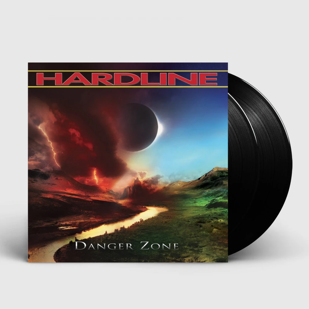 HARDLINE · Danger Zone | BLACK 2LP (Hard Rock Vinyl)