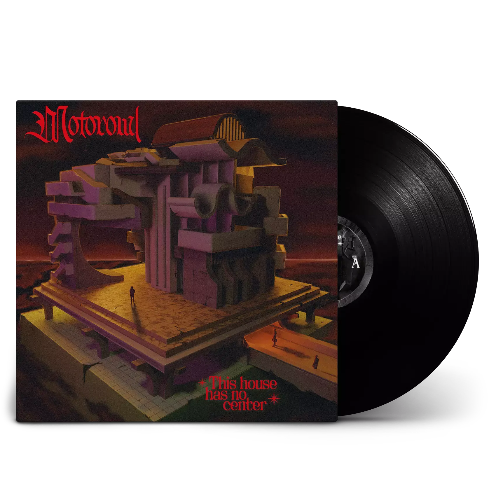 MOTOROWL - This House has no Center · BLACK LP