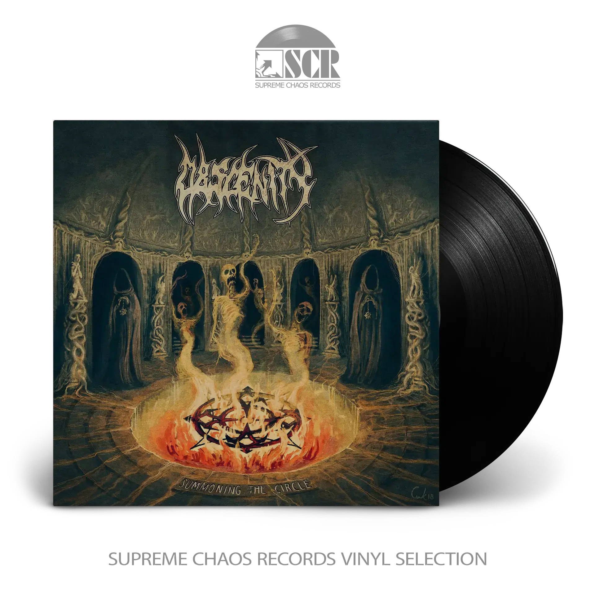 OBSCENITY - Summoning The Circle · BLACK LP (Death Metal Vinyl)