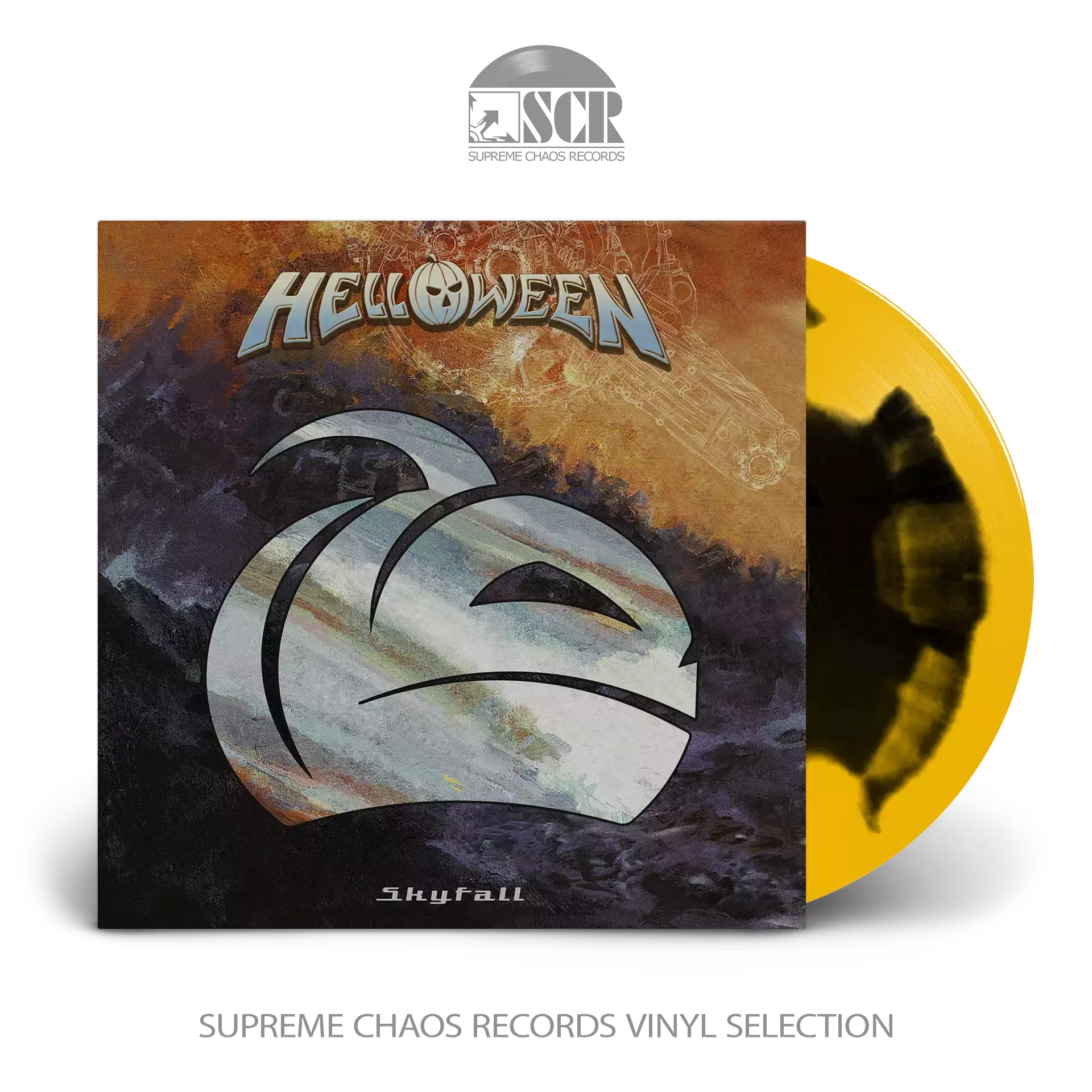 HELLOWEEN · Skyfall | ORANGE/BLACK INKSPOT LP HELLOWEEN · Skyfall | ORANGE/BLACK INKSPOT LP (Heavy Metal Vinyl)