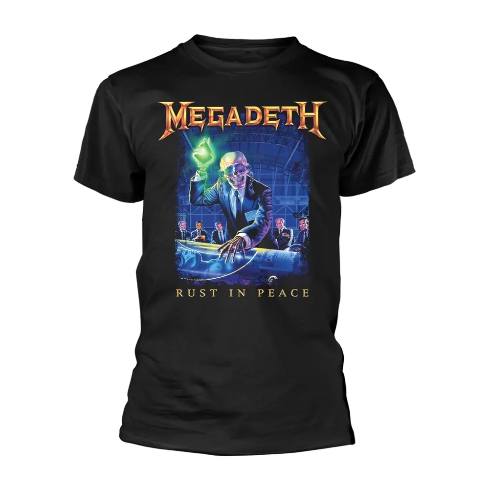 MEGADETH - Rust In Peace · T-SHIRT (Thrash Metal/Heavy Metal Clothes)