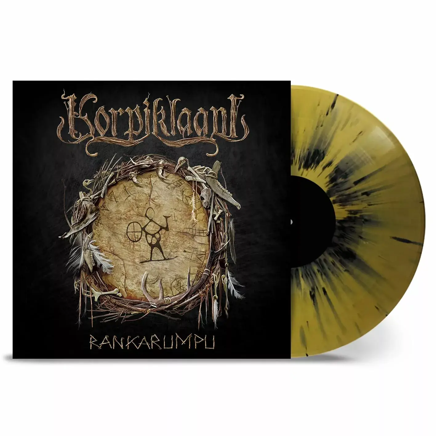 KORPIKLAANI - Rankarumpu · GOLD/BLACK SPLATTER LP