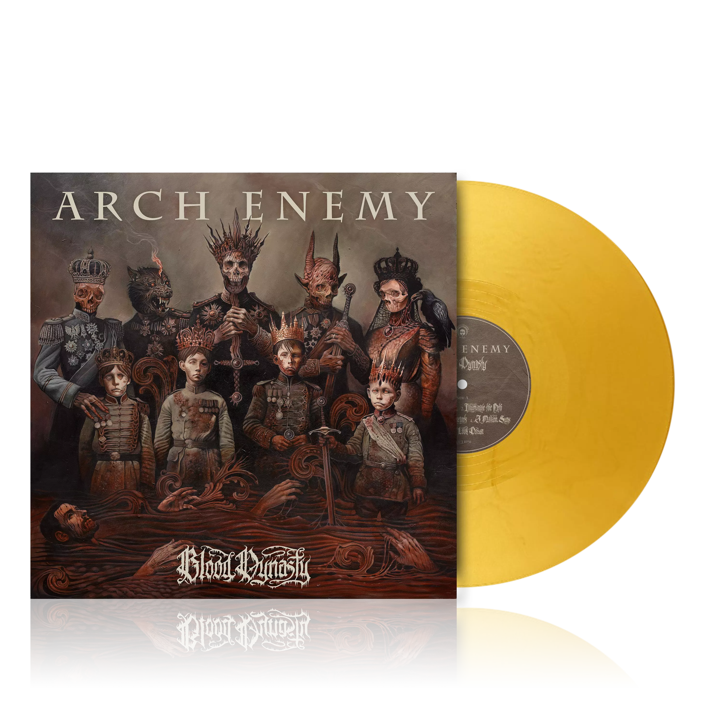 ARCH ENEMY - Blood Dynasty · BRIGHT GOLD LP