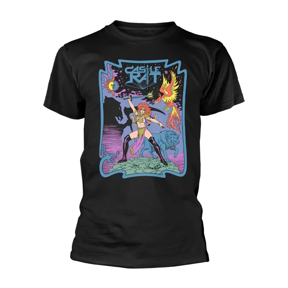 CASTLE RAT - Sword · T-SHIRT (Doom Metal/Heavy Metal/Epic Metal Clothes)