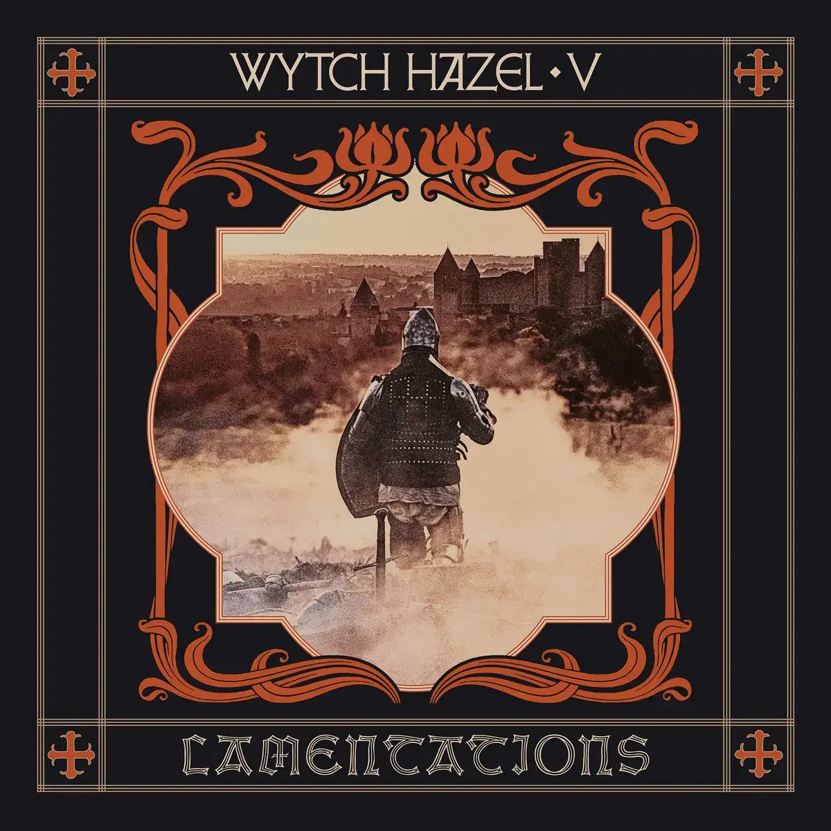 WYTCH HAZEL · V: Lamentations | BLOOD RED/BLUE MARBLED LP · Picture 1 WYTCH HAZEL · V: Lamentations | BLOOD RED/BLUE MARBLED LP (Heavy Metal Vinyl) · Picture 1