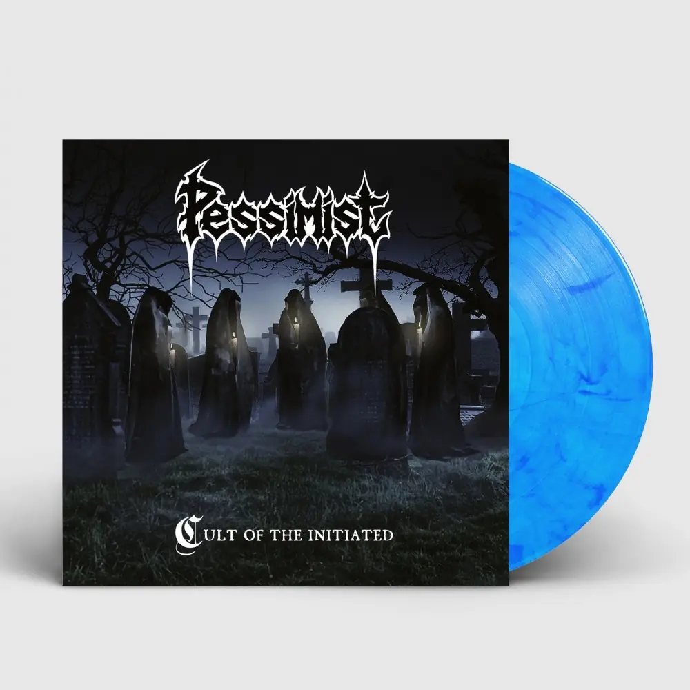 PESSIMIST · Cult Of The Initiated | BLUE LP PESSIMIST · Cult Of The Initiated | BLUE LP (Death Metal Vinyl)