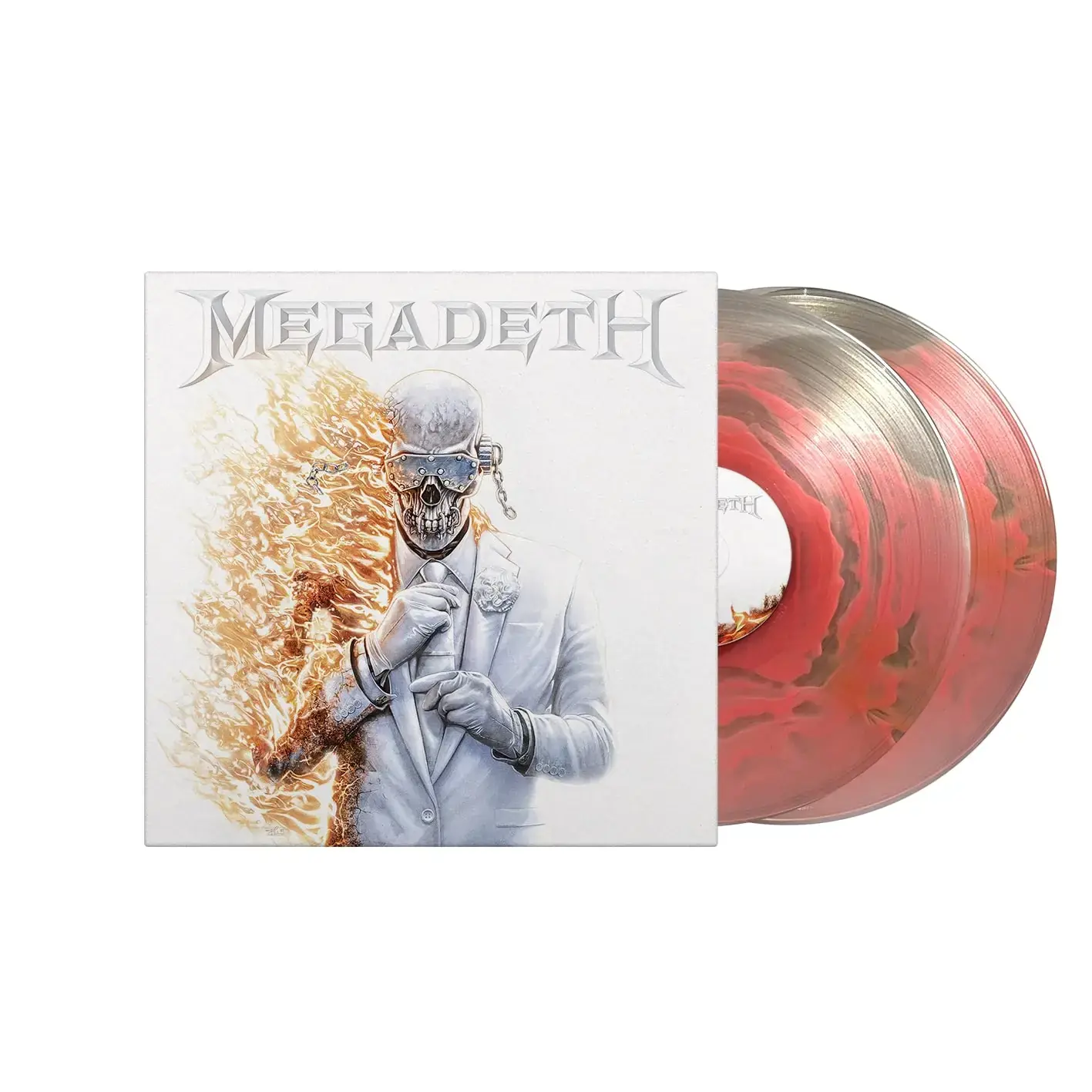 MEGADETH - Megadeth · CRYSTAL RED ORGANZA 2LP (Thrash Metal/Heavy Metal Vinyl)