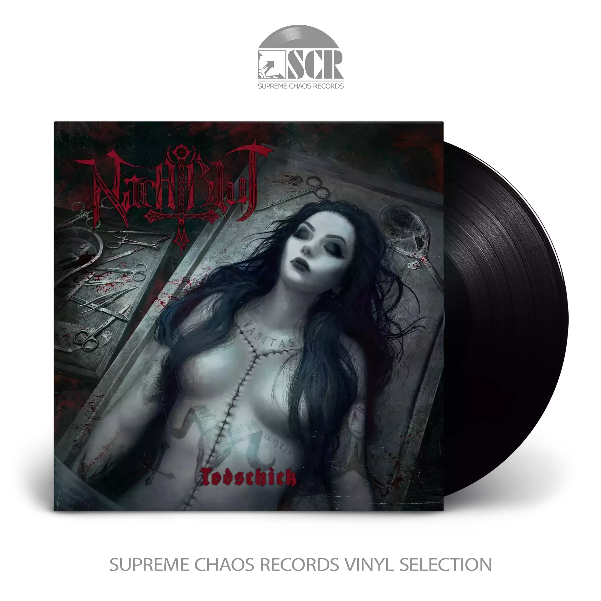 NACHTBLUT - Todschick · BLACK LP NACHTBLUT - Todschick · BLACK LP (Gothic Metal Vinyl)
