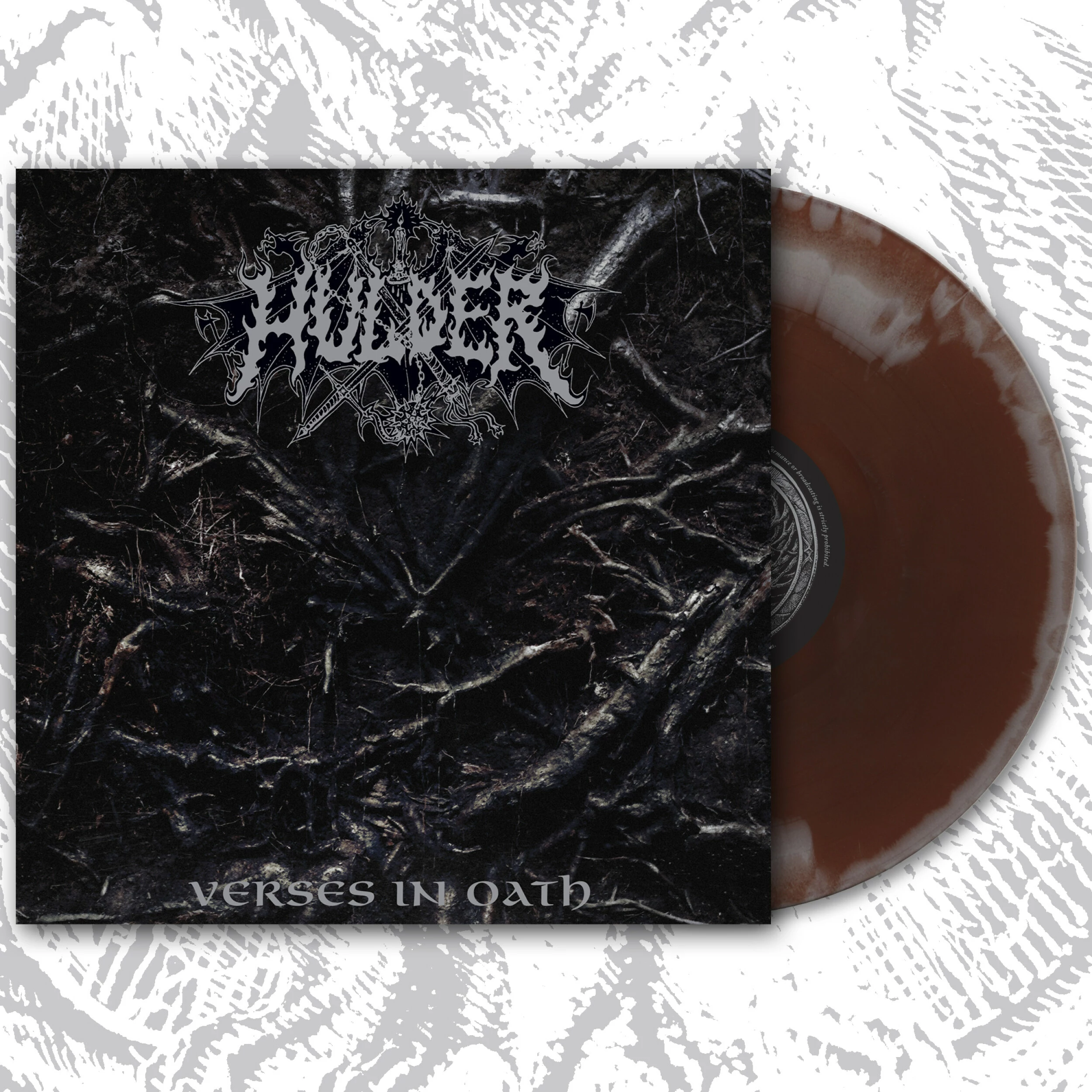 HULDER - Verses In Oath [SILVER/BROWN MERGE LP]